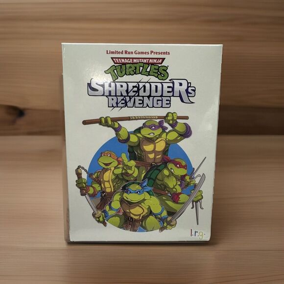TMNT Shredder's Revenge PS4 Limited Run Games Classic Edition Sony Playstation 4 - Picture 1 of 6